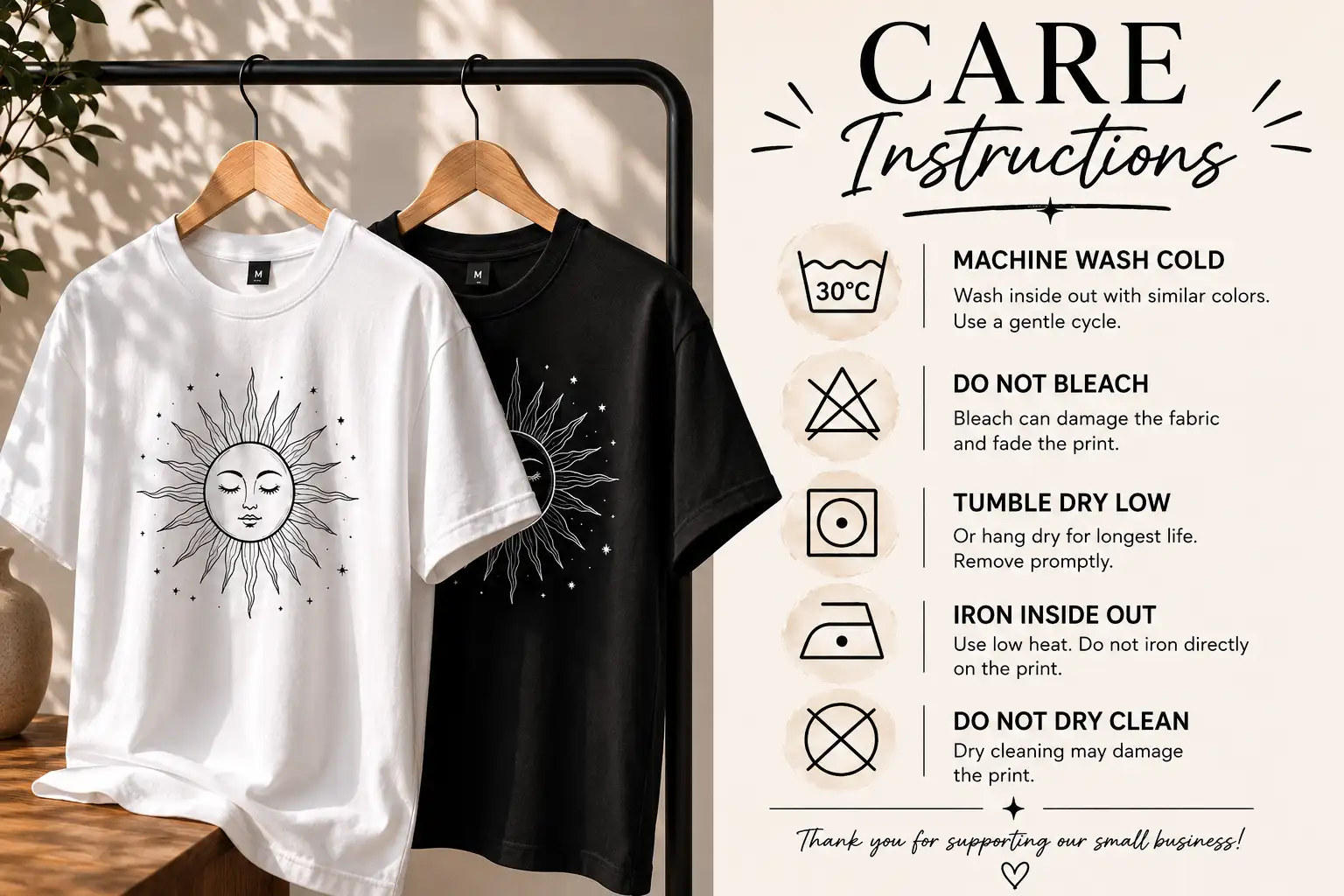 Sun line art t-shirt - vintage celestial design PrintMyVibe