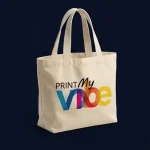 Custom Designed and Printed Tote Bags by PrintMyVibe