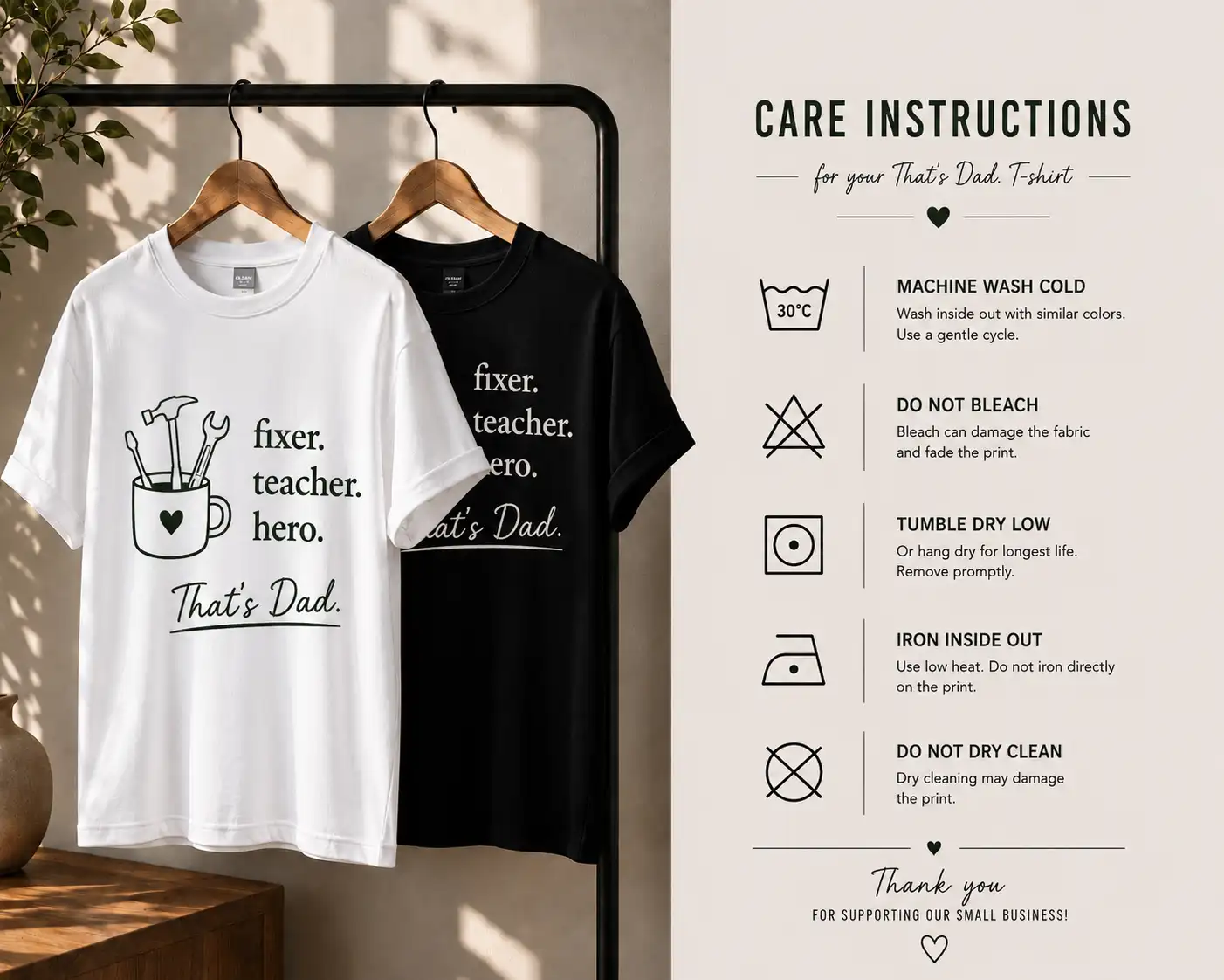 thats-dad-fathers-day-tshirt-mockup-09-care Fixer teacher hero That's Dad graphic tee black and white - PrintMyVibe Canada