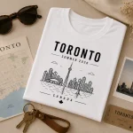 Toronto Summer 2026 tee outfit - CN Tower graphic shirt GTA