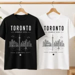 Toronto harbour and CN Tower tees - summer 2026 keepsake shirt