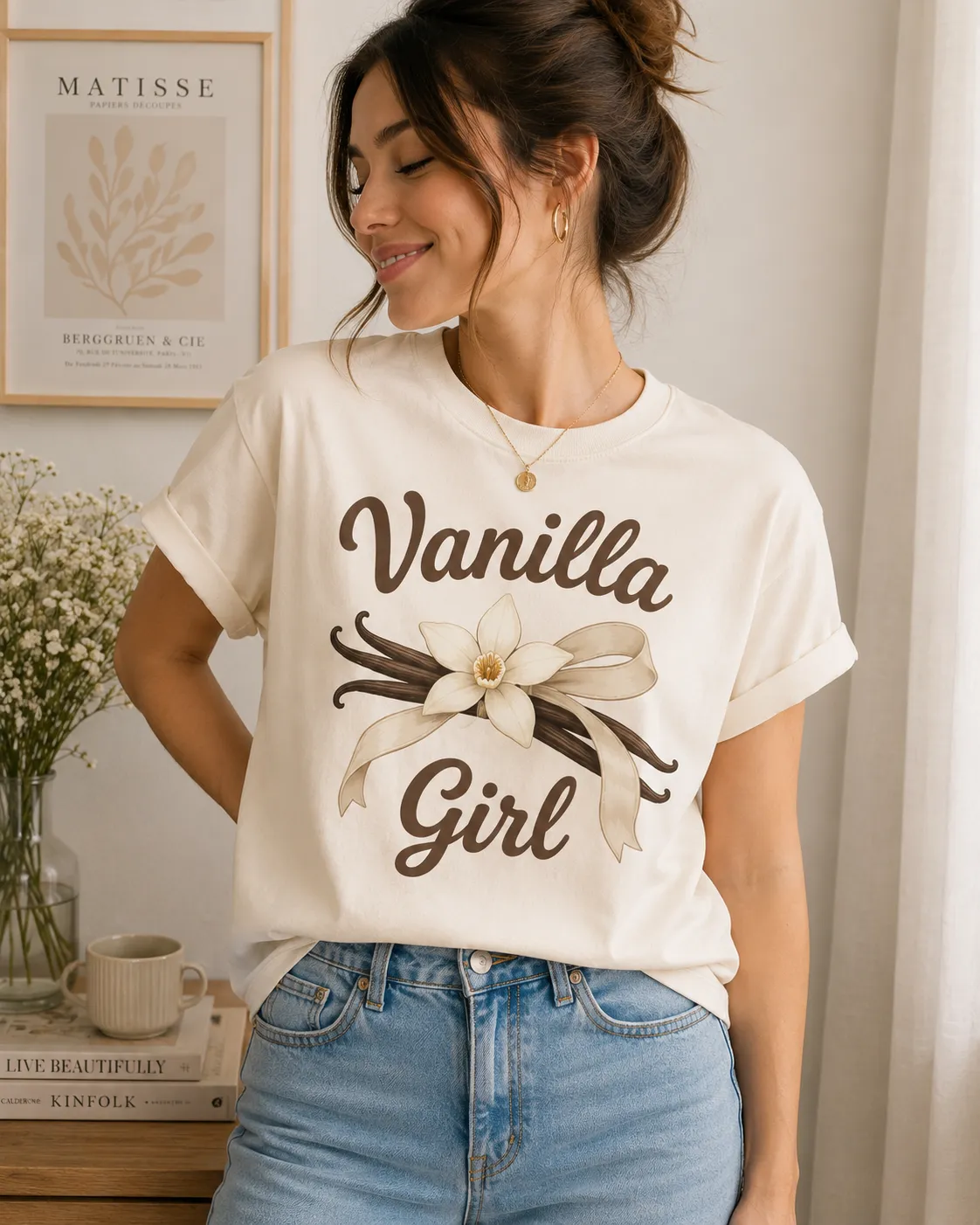 Vanilla Girl t-shirt gift idea - birthday present for best friend