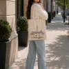 Coffee Fuel canvas tote - reusable Toronto bag by PrintMyVibe