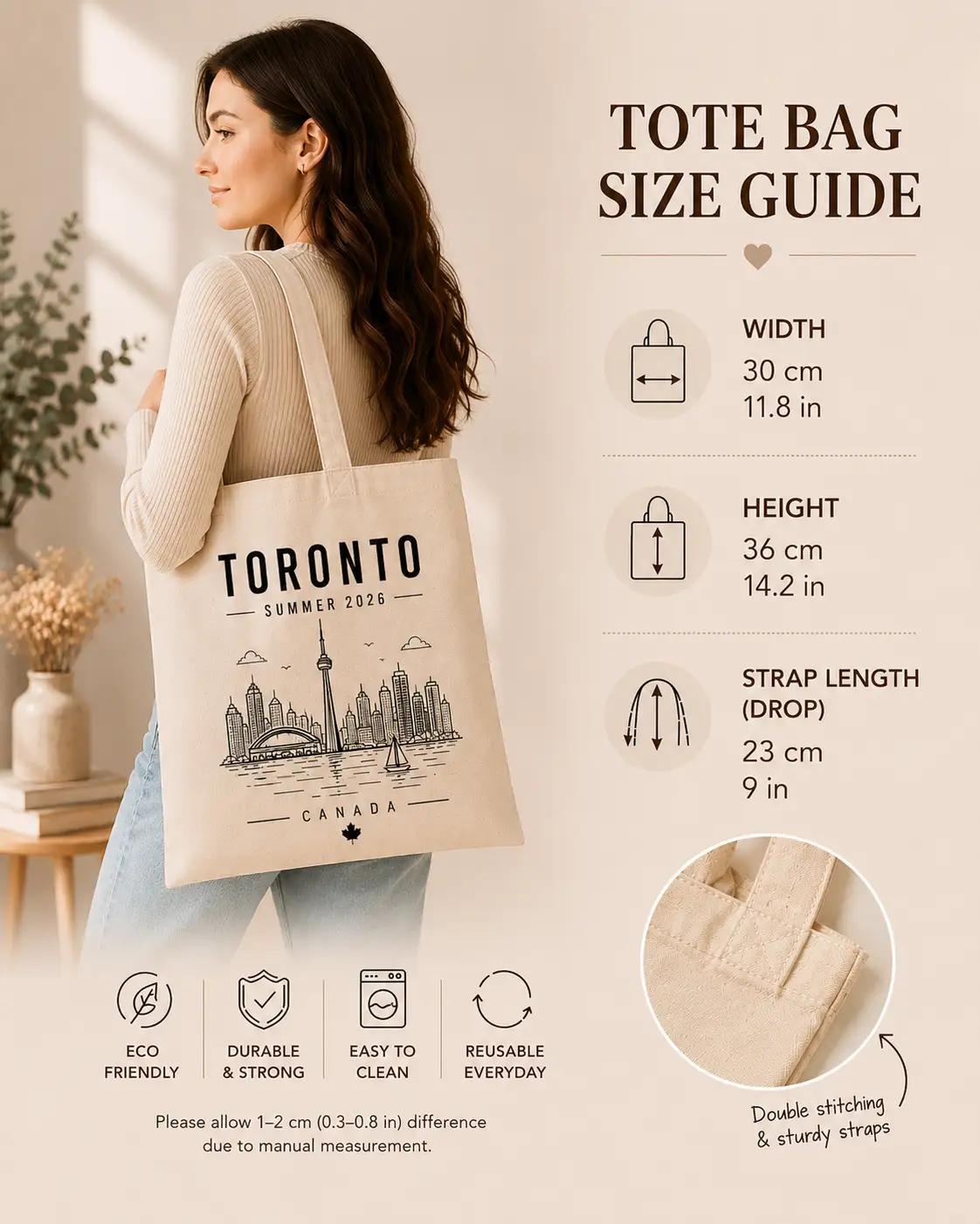 toronto-summer-2026-tote-bag-mockup-09 Toronto Summer 2026 canvas tote - custom printed in North York Toronto