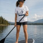 Escape To The Lakes T-Shirt — Unisex Outdoor Lake Life Tee - product photo - PrintMyVibe Toronto