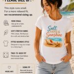 salt-sand-and-sunshine-top-fit-guide Salt Sand & Sunshine top fit guide - runs small, soft stretch 95% cotton 5% elastane